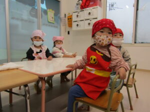 食育活動～さつまいももち～