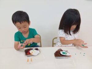 夏まつり制作をしました